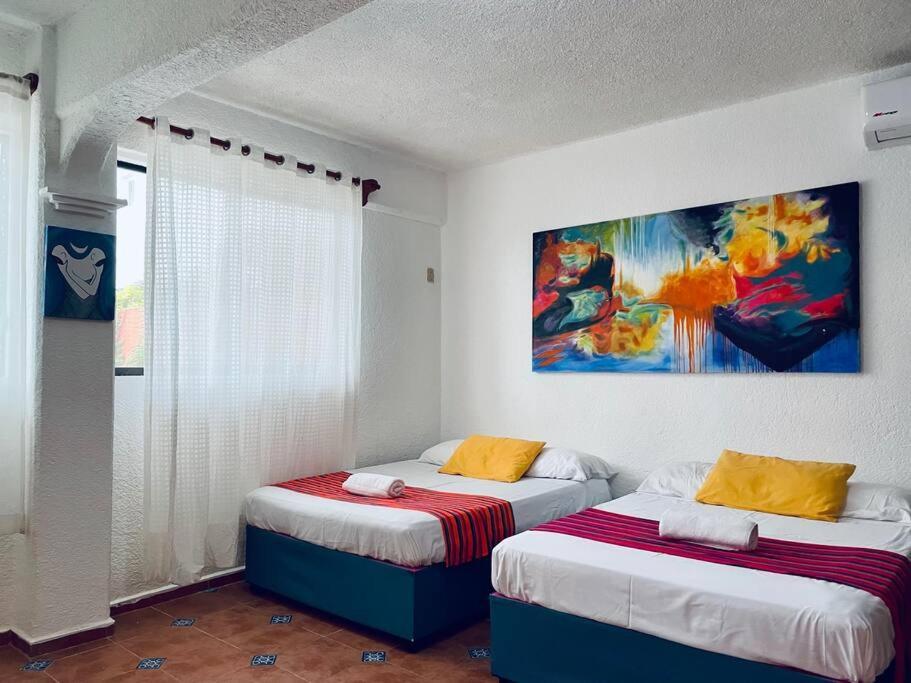 Punta Me Apartments With Ocean View & Beach Front Condo Канкун Экстерьер фото