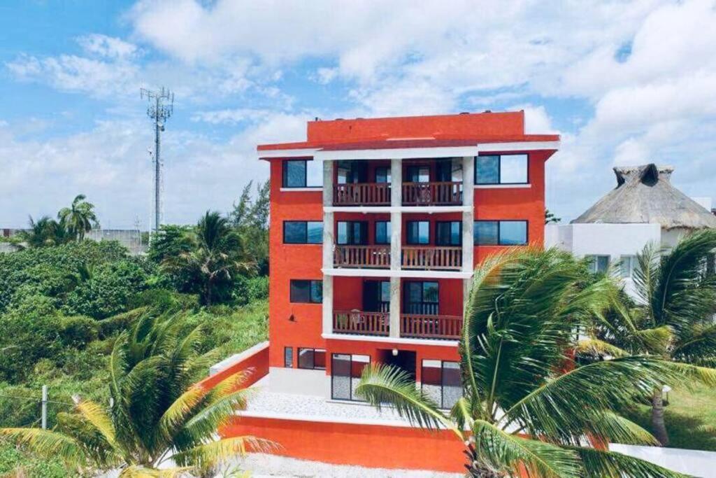 Punta Me Apartments With Ocean View & Beach Front Condo Канкун Экстерьер фото